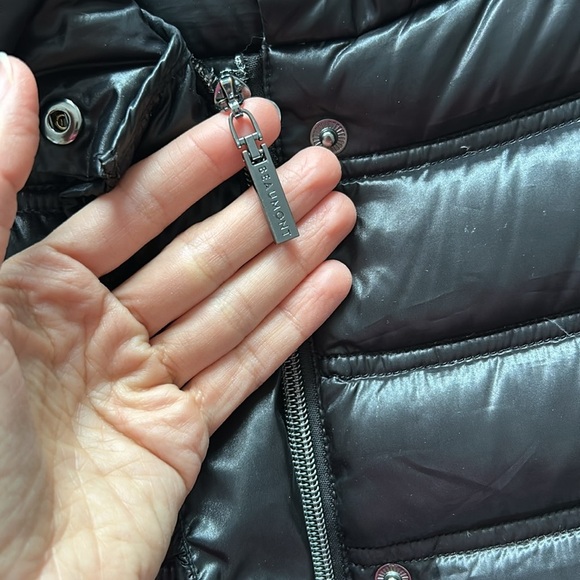 Beaumont like new light real down 🪶 size USA 16, like new jacket black color - Picture 10 of 13